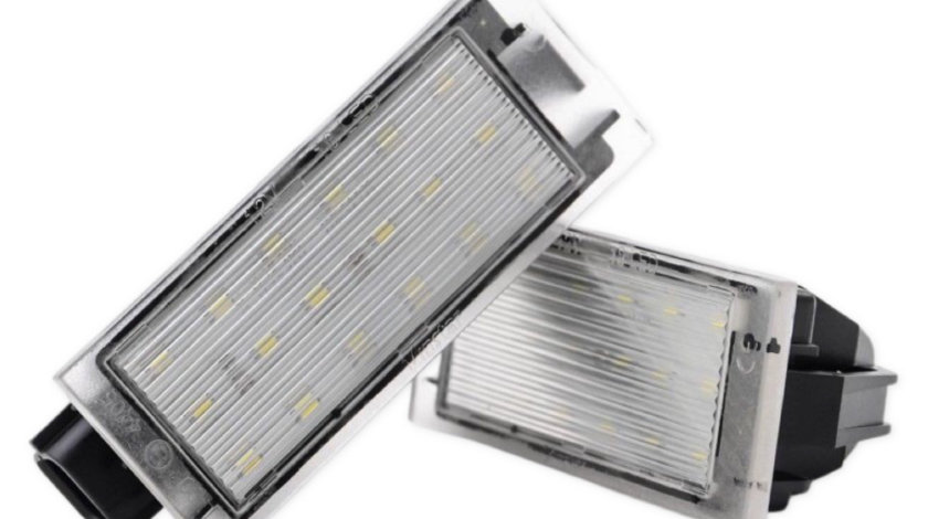 Set Lampi Numar Inmatriculare Led Renault Espace 4 2002→ R101-71601