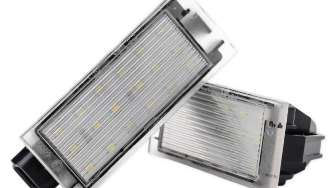 Set Lampi Numar Inmatriculare Led Renault Twingo 2 2007→ R101-71601