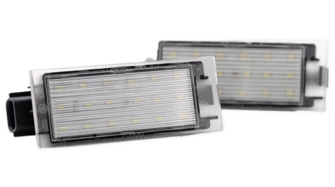 Set Lampi Numar Inmatriculare Led Renault Twingo 2 2007→ R101-71601