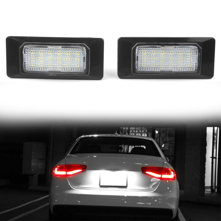 Set Lampi Numar Inmatriculare Led Seat Ibiza / ST 2009→ A102-7305