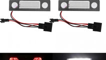 Set Lampi Numar Inmatriculare Led Skoda Roomster 5...