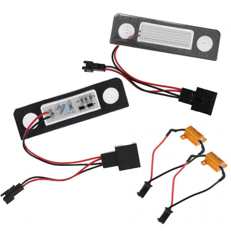 Set Lampi Numar Inmatriculare Led Skoda Roomster 5J 2006-2010 SK101-71401