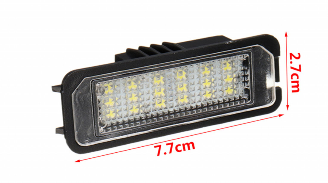 Set Lampi Numar Inmatriculare Led Volkswagen Golf 5 2003-2010 BTLL-008