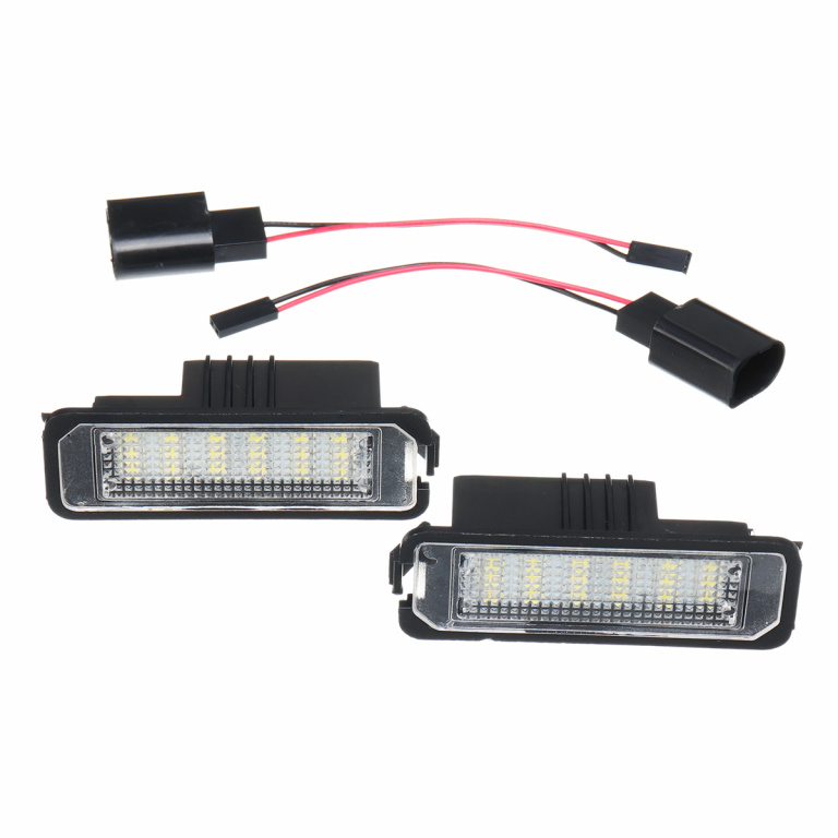 Set Lampi Numar Inmatriculare Led Volkswagen Polo 4 9N 2000-2009 BTLL-008