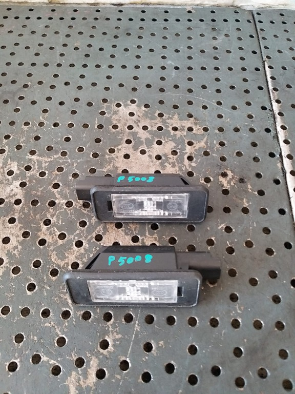 Set lampi numar peugeot 5008 2 9682403680
