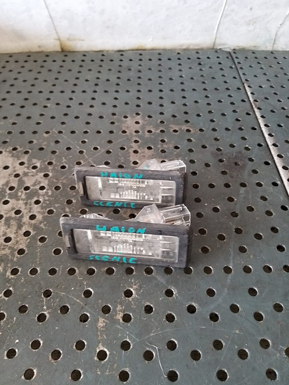 Set lampi numar renault scenic 3 8200013577g