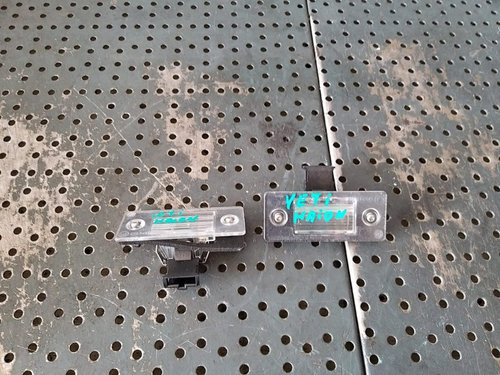 Set lampi numar skoda yeti 5l 6y0943021e