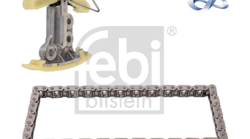 Set lant, antrenare pompa ulei (172933 FEBI BILSTEIN) MERCEDES-BENZ