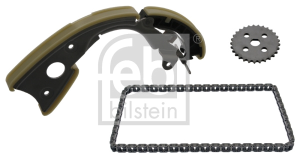 Set lant, antrenare pompa ulei (48410 FEBI BILSTEIN) AUDI,AUDI (FAW),VW