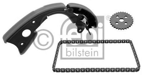 Set lant, antrenare pompa ulei VW TOUAREG (7P5) (2010 - 2016) FEBI BILSTEIN 48410 piesa NOUA
