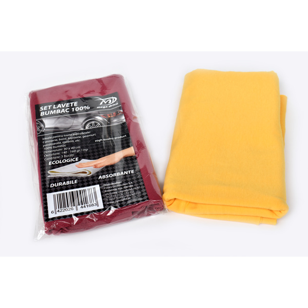 Set Lavete Bumbac 100% Mega Drive 5 Buc 30X40CM 44168
