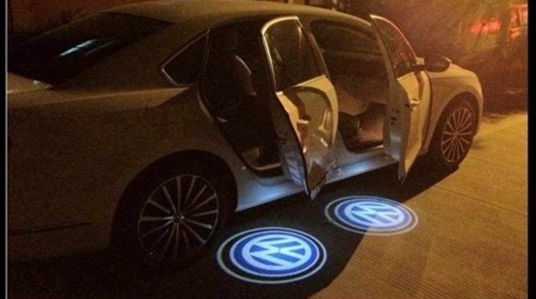 Set Logo led usi BMW, holograma laser fara fire sau găurire sigla