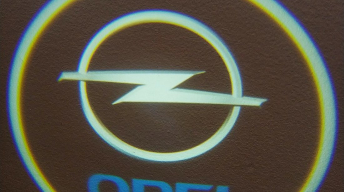 Set Logo Opel uși wireless fără găurire sau fire proiectoare laser