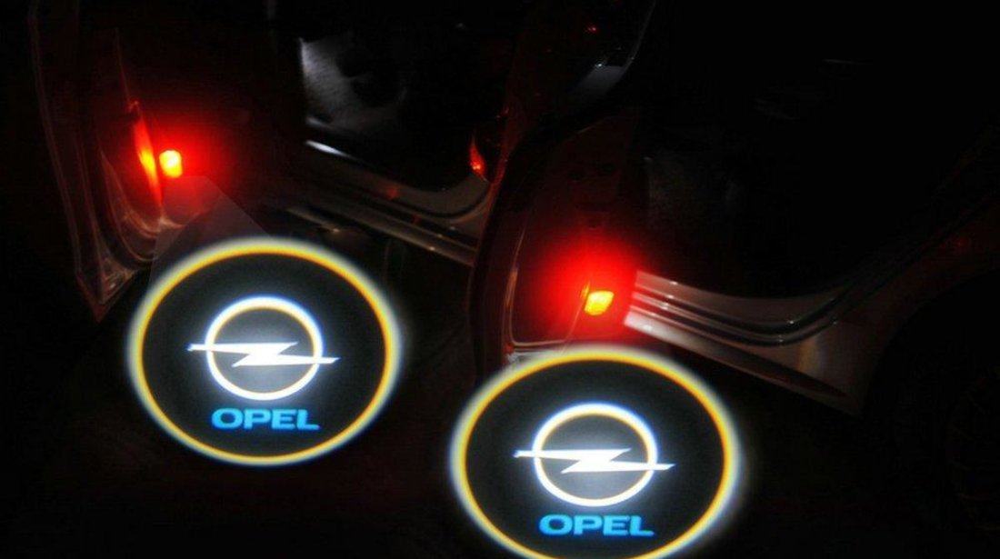 Set Logo Opel uși wireless fără găurire sau fire proiectoare laser