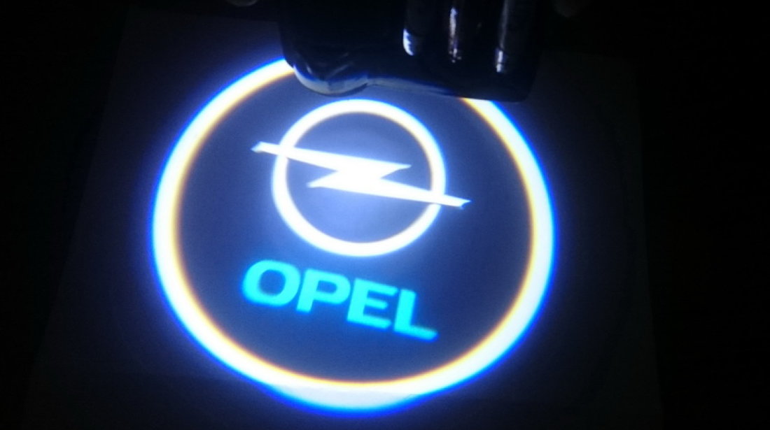 Set Logo Opel uși wireless fără găurire sau fire proiectoare laser