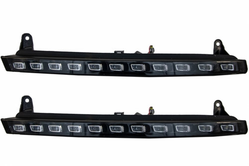 Set Lumini De Zi Dedicate Cu Semnalizare Led Compatibil Cu Audi Q7 4L 2006-2009 OEM Facelift Design ...