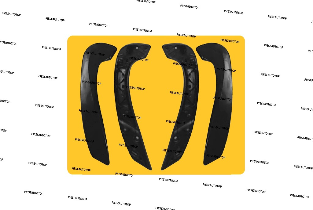 Set manere interior fata Renault Fluence 2010-2015 NOU 809540001R (NEGRU)