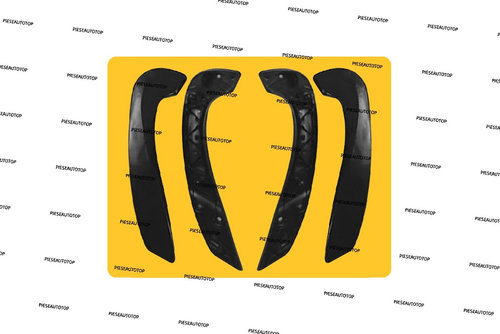Set manere interior fata Renault Megane 3 2008-2015 NOU 809540001R (NEGRU)