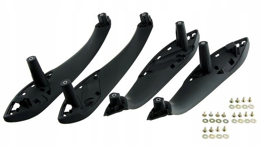 Set Manere Usi Interior Am Bmw Seria 3 F31 2011→ Negru EWS-BM-069