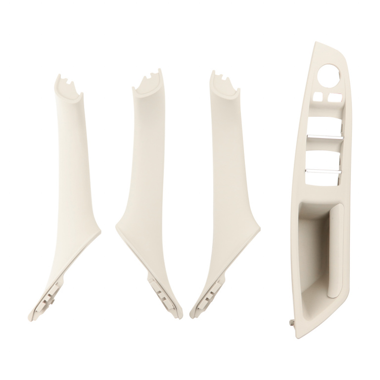 Set Manere Usi Interior Am Bmw Seria 5 F10 2009-2016 Bej Alb 1126