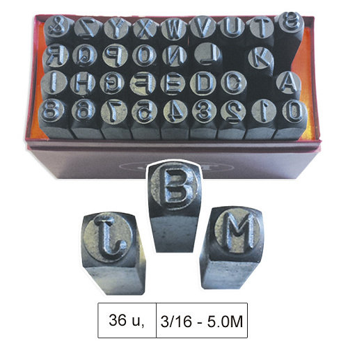 SET MATRITA-POANSON CU LITERE SI NUMERE - 36 PIESE JBM 52422 JBM