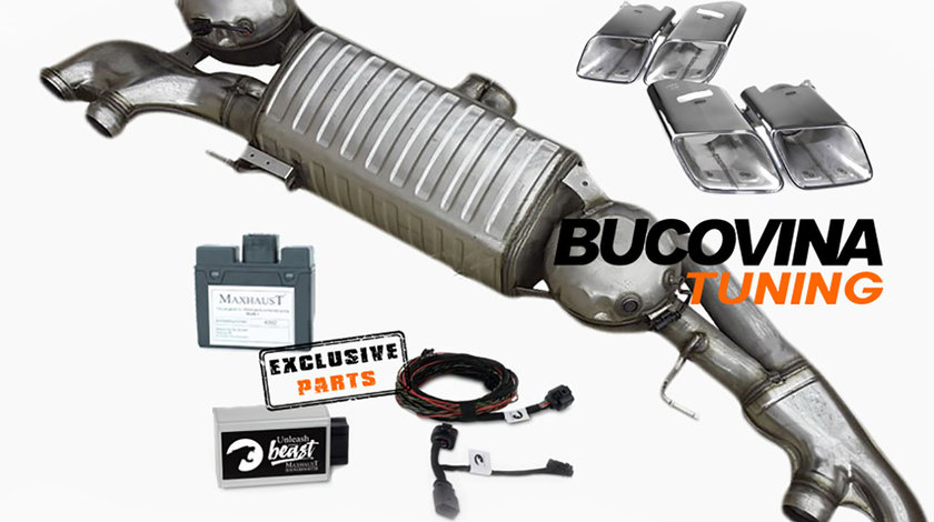 Set Maxhaust – Esapament Active Sound Audi Q7/SQ7 4M – ESM AUDI