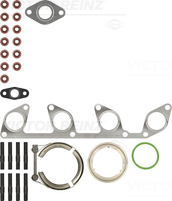 Set montaj, turbocompresor (041015801 REI) MITSUBISHI