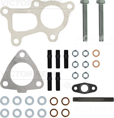 Set montaj, turbocompresor (041023601 VICTOR REINZ) HYUNDAI,MITSUBISHI