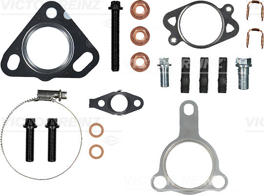 Set montaj, turbocompresor (041030601 REI) OPEL,VAUXHALL