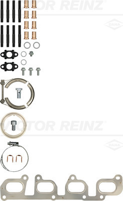 Set montaj, turbocompresor (041031201 REI) VW