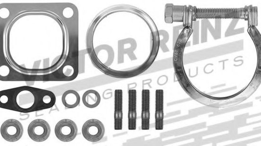 Set montaj, turbocompresor ALFA ROMEO 156 (932) (1997 - 2005) VICTOR REINZ 04-10223-01 piesa NOUA