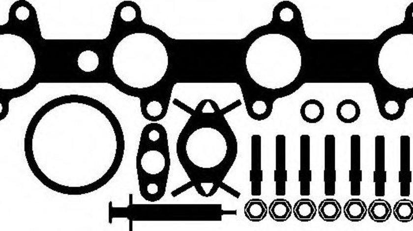 Set montaj, turbocompresor ALFA ROMEO 159 (939) (2005 - 2011) ELRING 703.930 piesa NOUA