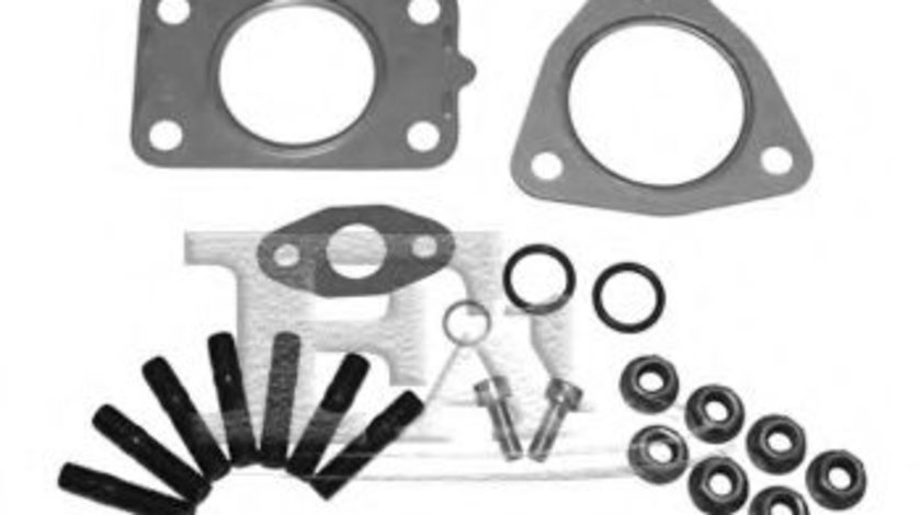 Set montaj, turbocompresor AUDI A4 (8E2, B6) (2000 - 2004) FA1 KT110140 piesa NOUA