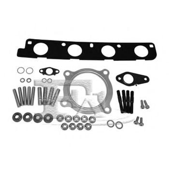 Set montaj, turbocompresor AUDI A4 Cabriolet (8H7, B6, 8HE, B7) (2002 - 2009) FA1 KT110330 piesa NOU...