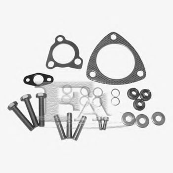 Set montaj, turbocompresor AUDI A4 Cabriolet (8H7, B6, 8HE, B7) (2002 - 2009) FA1 KT110090 piesa NOU...