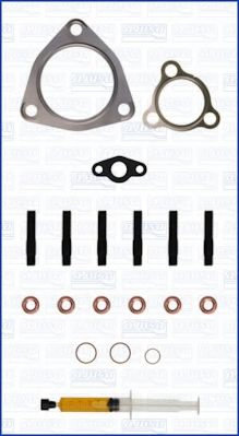 Set montaj, turbocompresor AUDI A4 Cabriolet (8H7, B6, 8HE, B7) (2002 - 2009) AJUSA JTC11018 piesa N...