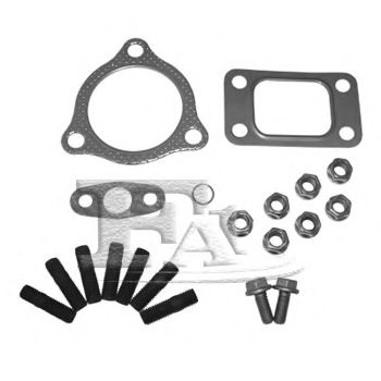 Set montaj, turbocompresor AUDI A6 (4A, C4) (1994 - 1997) FA1 KT110225 piesa NOUA