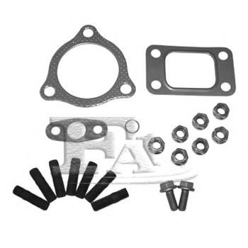 Set montaj, turbocompresor AUDI A6 (4A, C4) (1994 - 1997) FA1 KT110225 piesa NOUA