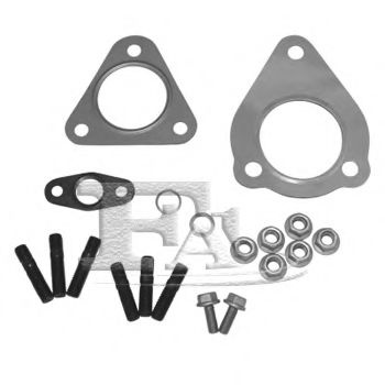 Set montaj, turbocompresor AUDI A6 (4F2, C6) (2004 - 2011) FA1 KT110350 piesa NOUA