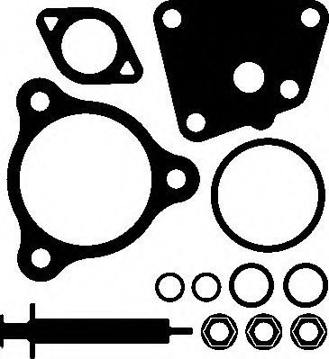 Set montaj, turbocompresor AUDI Q7 (4L) (2006 - 2015) ELRING 247.120 piesa NOUA