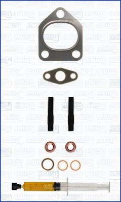 Set montaj, turbocompresor BMW Seria 1 (E87) (2003 - 2013) AJUSA JTC11026 piesa NOUA