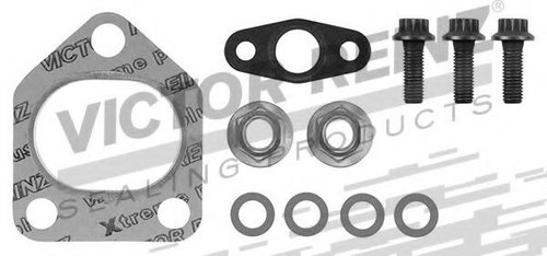 Set montaj, turbocompresor BMW Seria 1 (E87) (2003 - 2013) VICTOR REINZ 04-10029-01 piesa NOUA