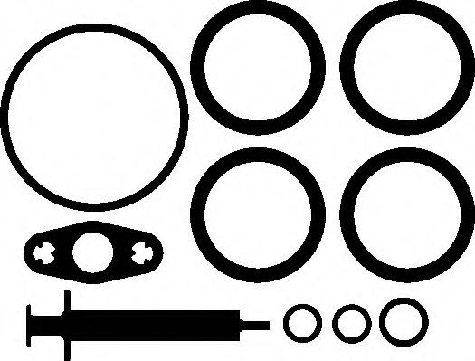 Set montaj, turbocompresor BMW Seria 3 Touring (F31) (2011 - 2016) ELRING 306.350 piesa NOUA