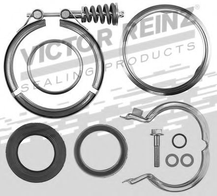 Set montaj, turbocompresor BMW Seria 5 (E60) (2003 - 2010) VICTOR REINZ 04-10213-01 piesa NOUA