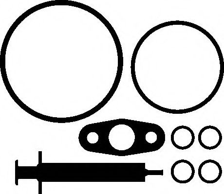 Set montaj, turbocompresor BMW X3 (F25) (2010 - 2016) ELRING 259.930 piesa NOUA