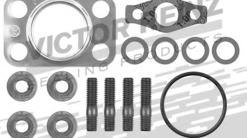 Set montaj, turbocompresor CITROEN BERLINGO (B9) (2008 - 2016) VICTOR REINZ 04-10043-01 piesa NOUA