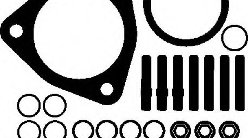 Set montaj, turbocompresor CITROEN C4 Cupe (LA) (2004 - 2011) ELRING 376.340 piesa NOUA