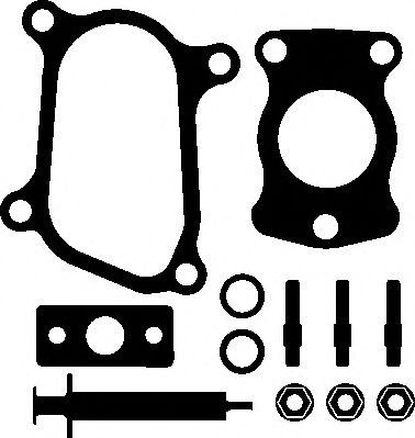 Set montaj, turbocompresor CITROEN C5 I (DC) (2001 - 2004) ELRING 714.630 piesa NOUA