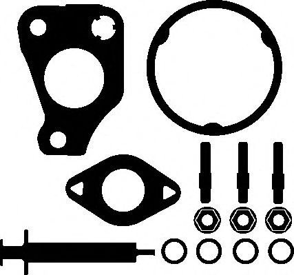 Set montaj, turbocompresor CITROEN NEMO combi (2009 - 2016) ELRING 007.810 piesa NOUA