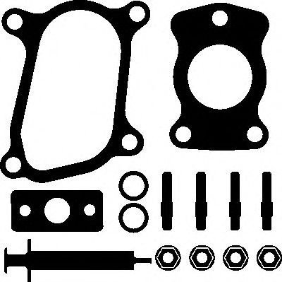 Set montaj, turbocompresor FIAT DUCATO bus (230) (1994 - 2002) ELRING 714.620 piesa NOUA